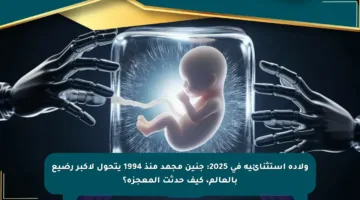 ولادة استثنائية في 2025: جنين مجمد منذ 1994 يتحول لأكبر رضيع بالعالم، كيف حدثت المعجزة؟